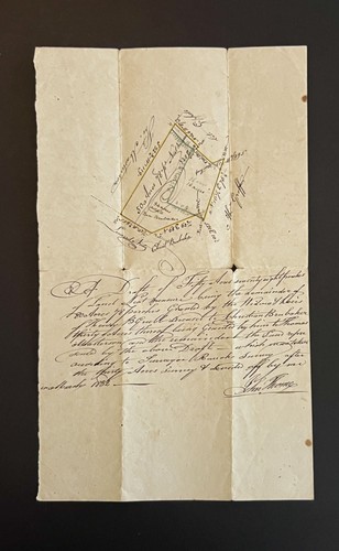 Pennsylvania Land Record / March 1832 Lancaster County Land Record - Picture 2 of 4