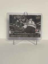 Donavan SEBRANGO 2025-26 UD Ser2 Hky B&W Program of EXCELLENCE CANVAS SSP #C264