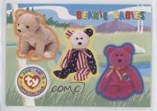 1999 Ty Beanie Babies Series 3 Stickers Almond Spangle Millenium #ALSPMI 0s5