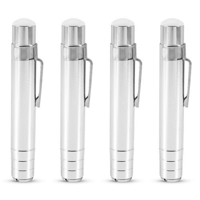 4Pcs Metall Kreidehalter Teacher's Blackboard Saving Chalk Clip Clutch, Sil2835