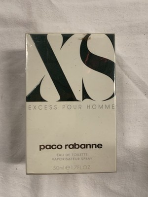 XS EXCESS POUR HOMME By Paco Rabanne Men 50 ml / 1.7  Eau de toilette Spray NIB