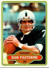 1980 Topps #490 Dan Pastorini