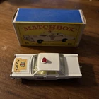 Vintage Lesney Matchbox 55 Police Car Toy Car w/ Original Box