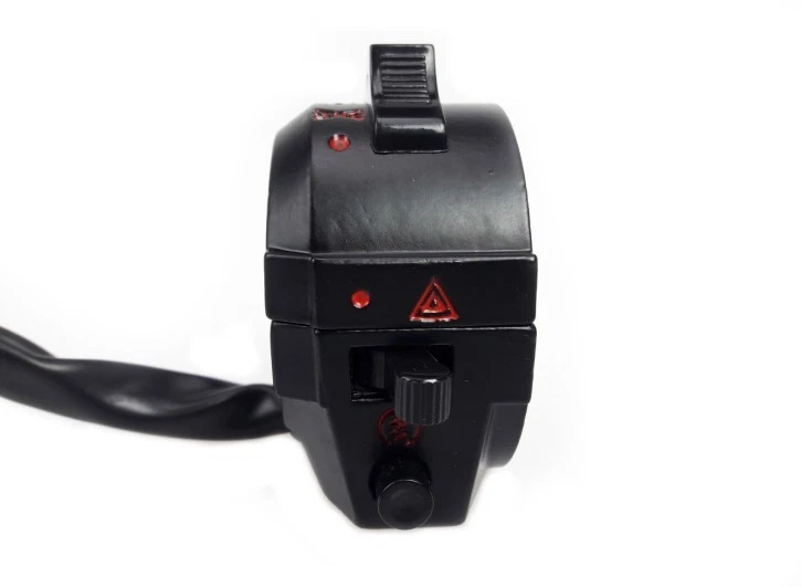 2x Lenker-Schalter Armaturen Handlebar Switches links und rechts Ø22mm Motorrad - Bild 3 von 4