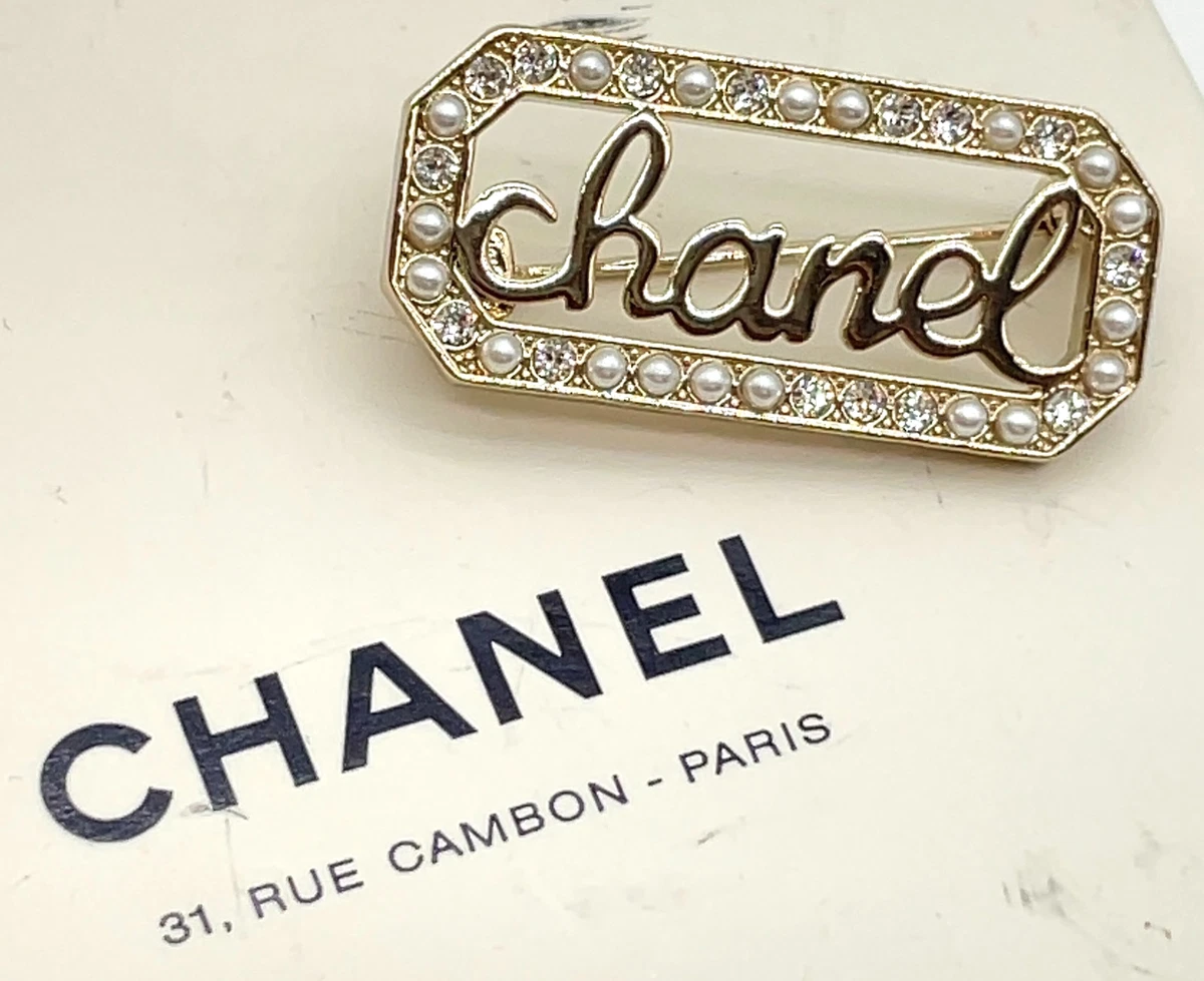 CHANEL Crystal Fashion Brooches & Pins for sale - eBay