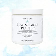 NEW BodyLove Magnesium Butter Calming  Soothing Topical Magnesium with Shea