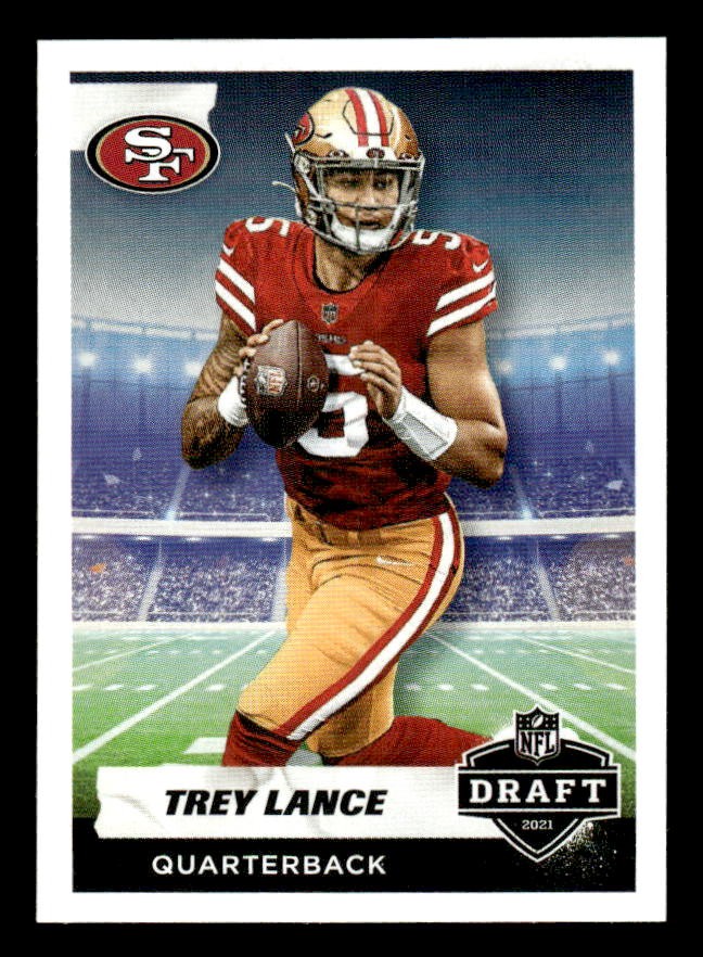 2021 Panini Sticker & Card Collection #31 Trey Lance
