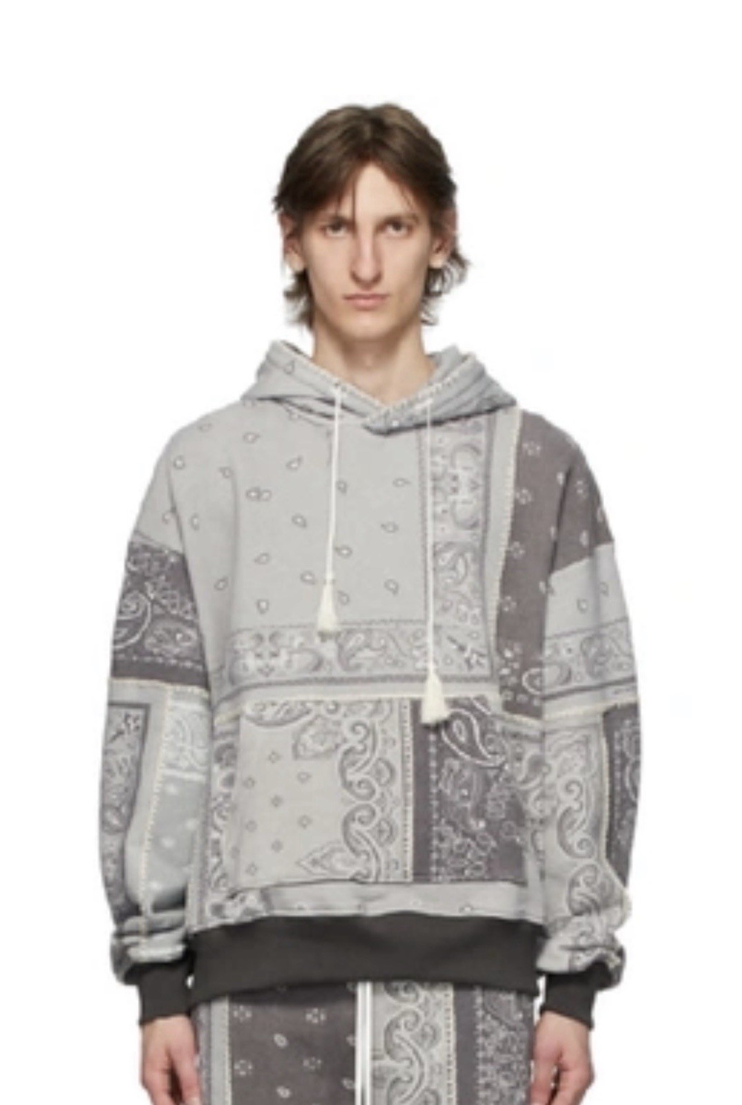 AMIRI Paisely Bandana Reconstruction Hoodie