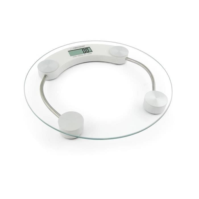 Pèse-personne JUKARI Esperanza balance impédancemètre 180kg verre