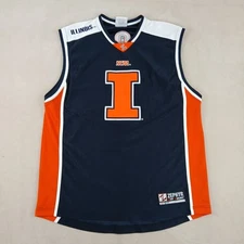 VTG Zephyr Illinois Fighting Illini XL Mens Jersey 90s Korea Off Court 25x31