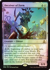 Pre-Release Promos Deceiver of Form - Foil - Prerelease Promo x1 Moderate Play, 