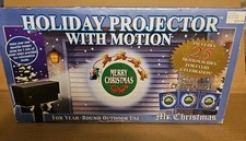 New Mr. Christmas Motion Holiday Projector Complete With Motion  25 Slides