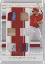 2020 Panini National Treasures Holo Gold 5/25 Dylan Carlson #GGMS-DC 03ou