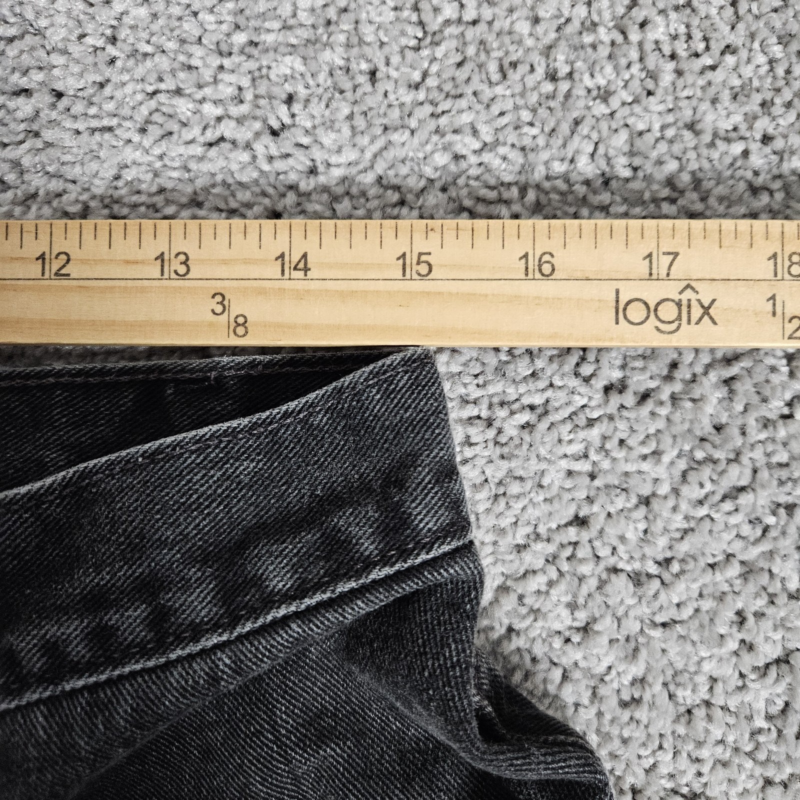 Vtg Levis 560 Jeans Mens 30X32 (Tag 33X34) Black Loose Tapered Grunge Skater thumbnail 8