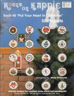 Kount on Kappie Book 48 "Put Your Heart in Christmas" 50 Projects Cross Stitch