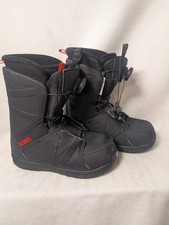 Stivali da snowboard Salomon Faction RTL Boa taglia 7,5 neri usati
