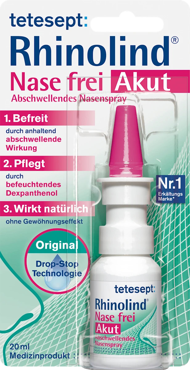Tetesept Rhinolind abschwellendes Nasenspray 20 ml - Bild 2