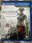 Assassin's Creed III: Liberation (Sony PlayStation Vita, 2012)