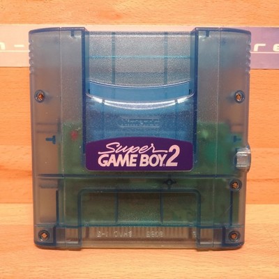 SUPER GAME BOY 2 Adapter Nintendo Gameboy Famicom gereinigt getestet SNES Spiel