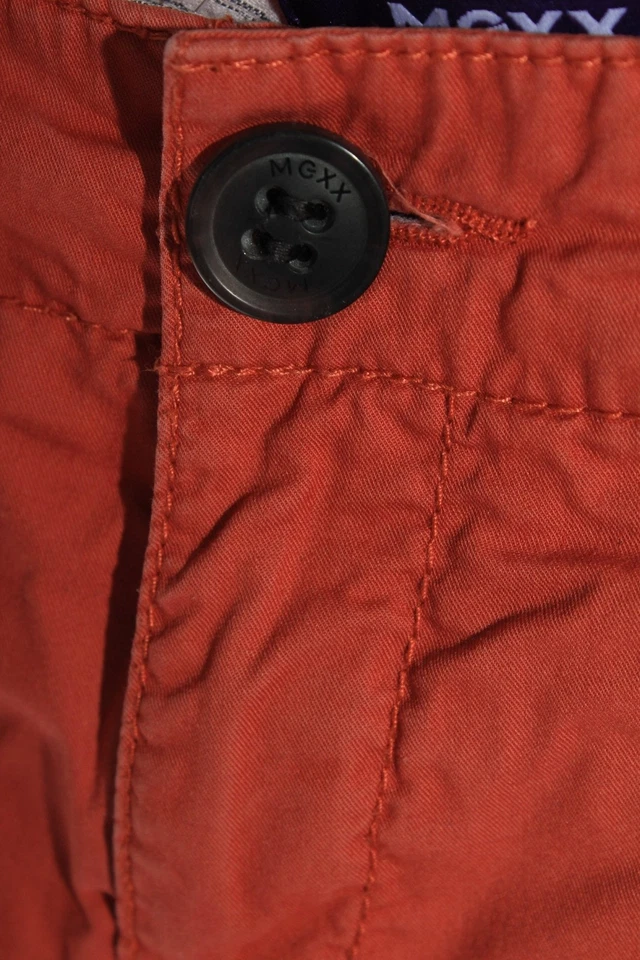 MEXX Pantalón de tubo Mujeres Pantalón Talla EU 34 rojo look casual - Imagen 4 de 4