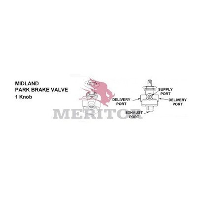 RKN20021 Air Brake Control Valve for Wabco