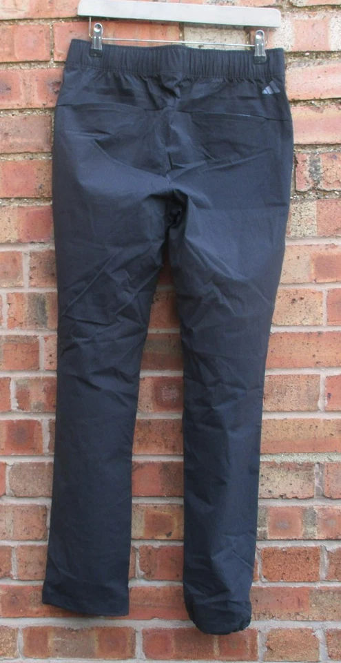 Pantalones de golf Adidas para hombre Ripstop negros pequeños 32" cintura 30" 4 bolsillos nuevos con etiquetas Foto 3 de 4