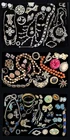 100pc VTG  Rhinestone Costume Jewelry Lot HOLLYCRAFT BSK GIVENCHY MONET TRIFARI