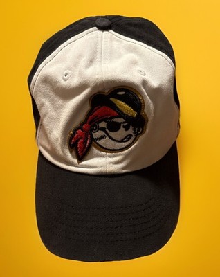West Virginia Power Minor League Size Small Fitted Distressed Baseball Cap