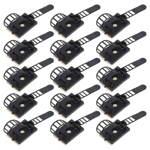 50 Pcs Kabelmesssitz Kabelbefestigungen Wiederverwendbare Kabelbahnen - Bild 9 von 12