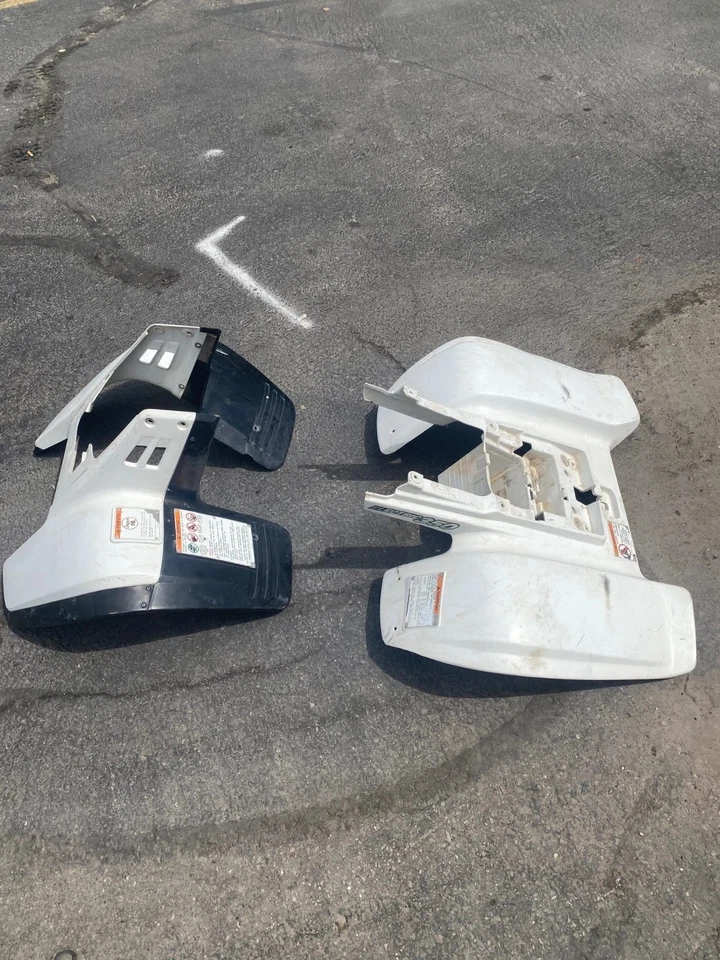 Yamaha Warrior 350 YFM350X 2001 carenado delantero trasero guardabarros capós H155 Foto 3 de 4