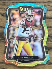 2017 Panini Select #153 Josh Norman Tie-Dye Die Cut #/25