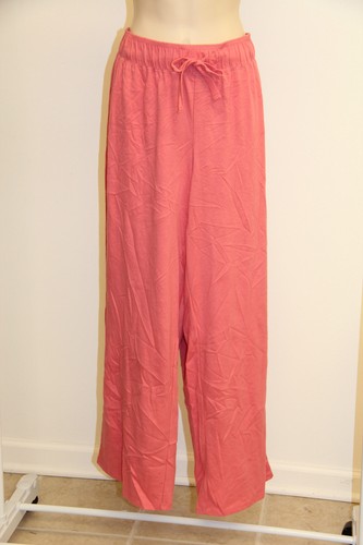 NWT Nautica Sleepwear PJ 2pc Set Sz L M Pants Pink Light Ibis  - Bild 3 von 4