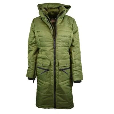 ALPENBLITZ Wintermantel Slim Wai Langjacke Kapuzen Damen Parka - Bild 1 von 4