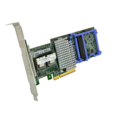 IBM M5110 IT Mode HBA 6 Gbit/s SAS SATA Mini-SAS PCI-e 3.0 x8 TrueNAS unRAID ZFS