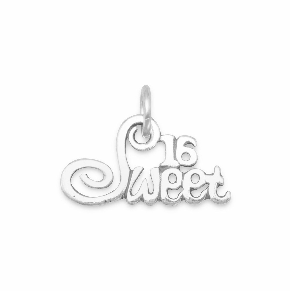 AzureBella Jewelry Sweet 16 Charm Gold-plated Sterling Silver - Made in the USA AzureBella Jewelry Sweet 16 Charm Gold-plated Sterling Silver - Made in the USA