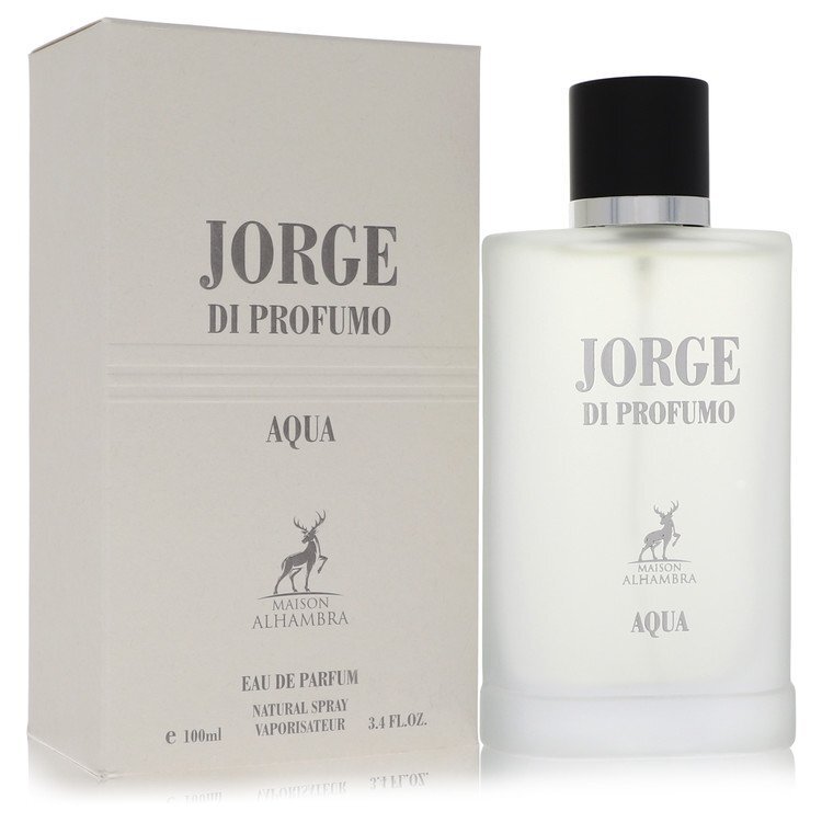 Maison Alhambra Jorge Di Profumo Aqua Eau De Parfum Spray By Maison Alhambra - 3.4 oz Maison Alhambra Jorge Di Profumo Aqua Eau De Parfum Spray By Maison Alhambra - 3.4 oz