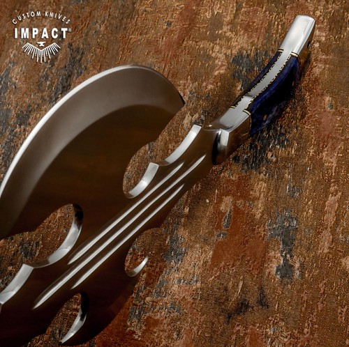 1-OF-A-KIND IMPACT CUTLERY CUSTOM FULL TANG TOMAHAWK HATCHET AXE KNIFE - Picture 10 of 13