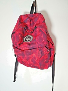 red hype backpack