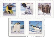 BRITISH ANTARCTIC TERRITORY 2023, EMPEROR PENGUINS (SELF ADHESIVE) SET MNH