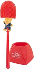Fairly Odd Novelties Donald Trump Toilet Bowl Brush Make Toilets Clean Again Hol