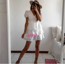 ZARA POPLIN DRESS S