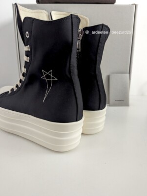 NEW* RICK OWENS DRKSHDW SS20 OG PENTAGRAM DOUBLE BUMPER