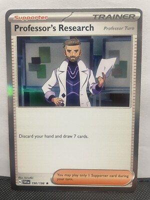Professor's Research 190/198 Holo SV1en Scarlet & Violet Pokemon TCG Card NM