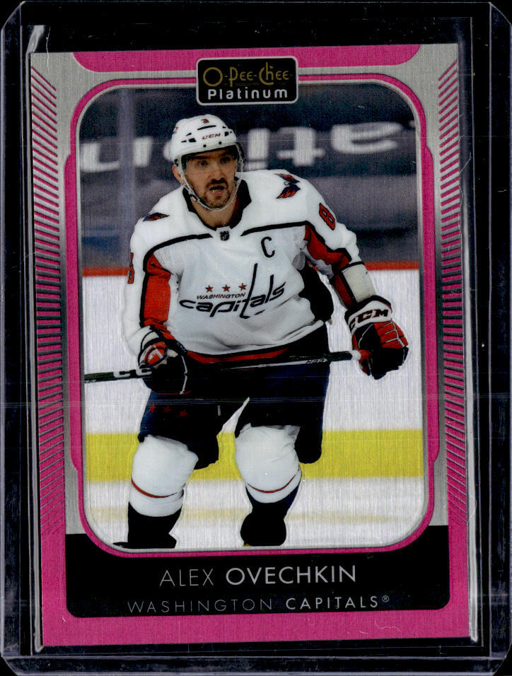 2021-22 O-Pee-Chee Platinum #3 Alex Ovechkin Matte Pink Washington  Capitals