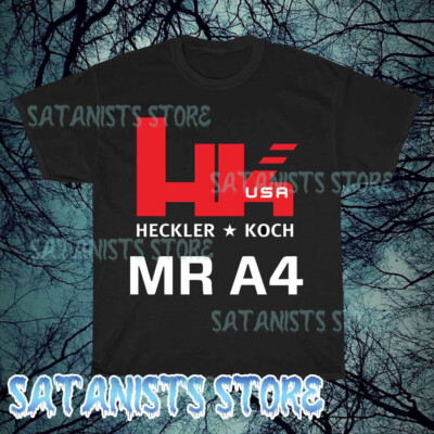 New Heckler & Koch Logo Men's T-shirt funny size S to 5XL