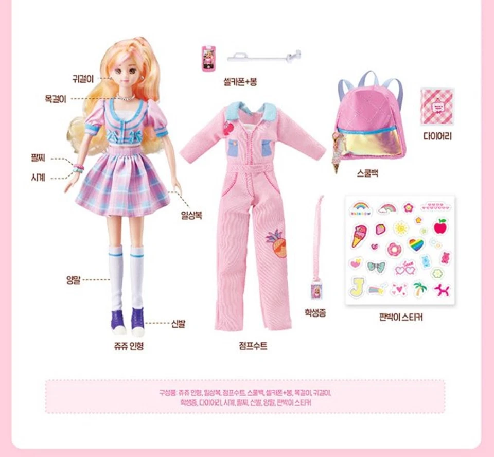 Secret Juju лучшие друзья 4 типа набор JOUJU BECKY LINA MARGOT кукла девочек - Изображение 4 из 4