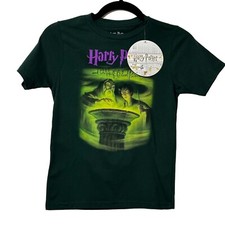 Harry Potter NWT Half Blood Prince youth size 6/7 green short sleeve t-shirt