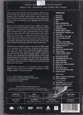 ABBA -The Definitive Collection- DVD Polar | eBay