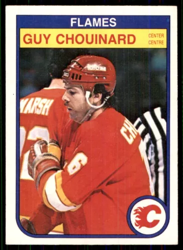 1982-83 O-Pee-Chee Guy Chouinard Calgary Flames #41