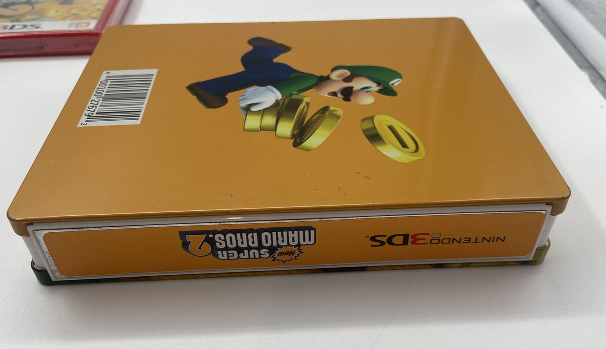 New Super Mario Bros. 2 Nintendo 3DS Game Steelbook Edition New Super Mario Bros. 2 Nintendo 3DS Game Steelbook Edition